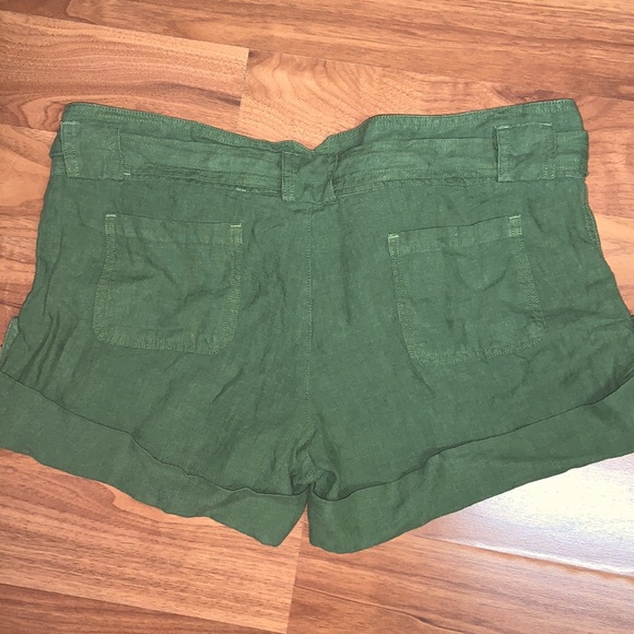 NWT Original Juicy Couture Linen Shorts with Belt - Picture 5 of 5